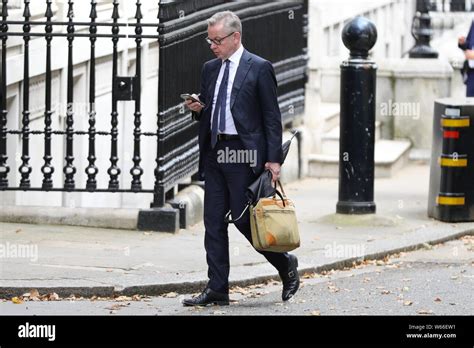 Chancellor of the Duchy of Lancaster Michael Gove arrives in Downing ...