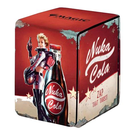 Magic The Gathering Fallout Nuka Cola Alcove Flip Box Ultra Pro Deck