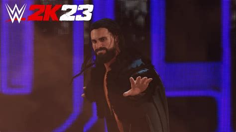 Wwe 2k23 Seth Freakin Rollins Entrance Signature Finisher Youtube