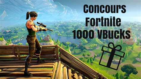 Je vous fait gagner des Vbucks Fortnite Battle Royale Concours Fermé