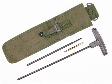 Us M1 Carbine Cleaning Rod And Pouch Set Green