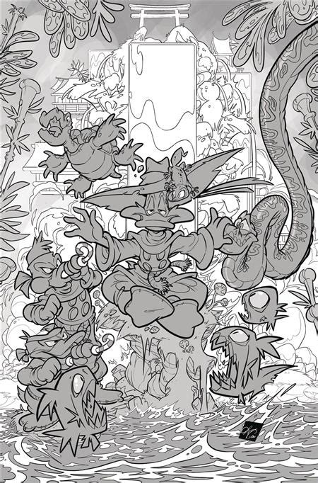 Darkwing Duck 3 Cvr K 15 Copy Incv Cangialosi Line Art Virgin