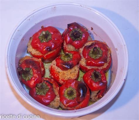 Peperoncini Piccanti Tondi Ripieni Recipe Food Stuffed Peppers