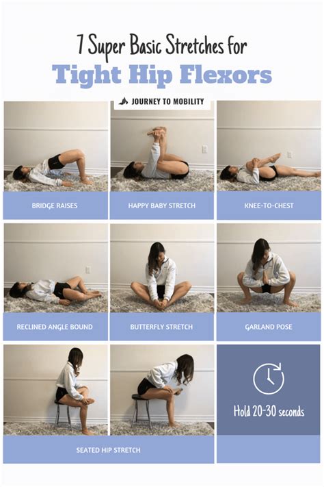 7 Basic Stretches For Tight Hip Flexors Artofit