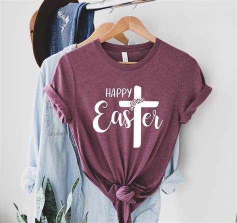 Easter Shirt Happy Easter Shirt Womens Easter Shirt Etsy