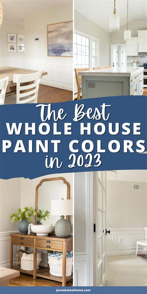 The Best Whole House Paint Colors In 2013