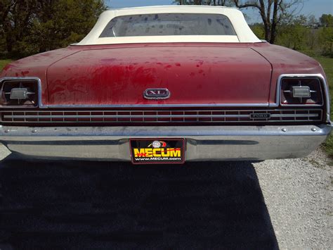 1969 Ford Galaxie 500 Xl Convertible At Des Moines 2012 As F96 Mecum Auctions