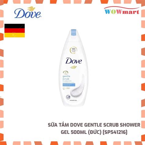 Dove Gentle Scrub Shower Gel 500ml Germany Shopee Malaysia