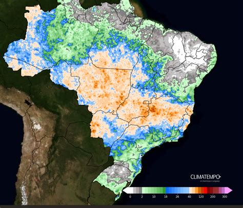 Corredor De Umidade Traz Chuva Intensa Para Regi Es Do Brasil