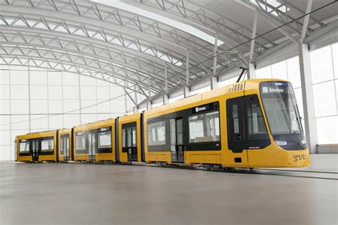 Stadler Delivers Six Tina Trams To Gera Urban Transport Magazine