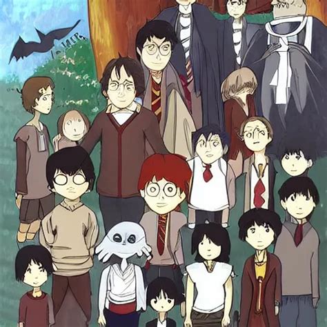 Harry Potter In The Style Of Studio Ghibli Stable Diffusion OpenArt