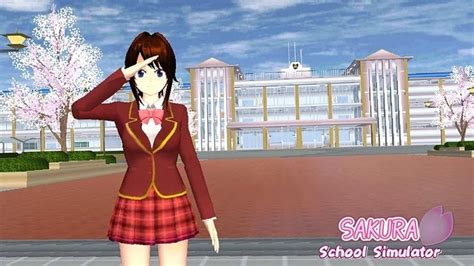 Mewarnai Gambar Sakura School Simulator