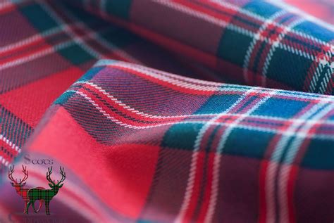 Macfarlane Tartan Material And Fabric Swatches Tartan Material