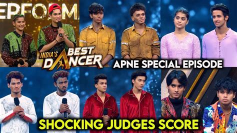 Shocking August Judges Score Result Of India Best Dancer Season