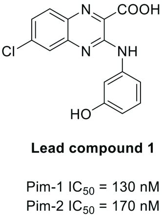 Chemical structure of lead compound 1. | Download Scientific Diagram