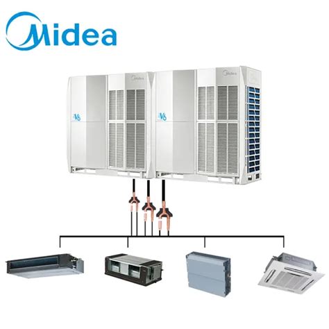 Midea 1685kw Advanced Silent Technology Building Use Central Air