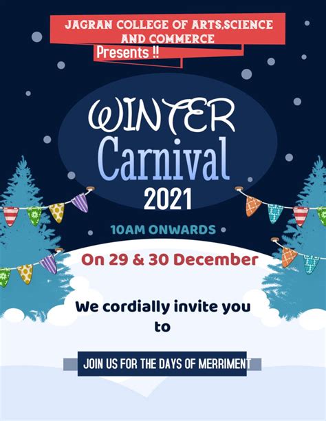 Winter Carnival - Jagran College of Arts, Science and Commerce