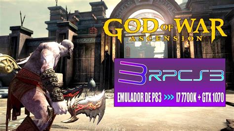 GOD OF WAR ASCENSION RPCS3 I7 7700K INGAME TEST VULKAN