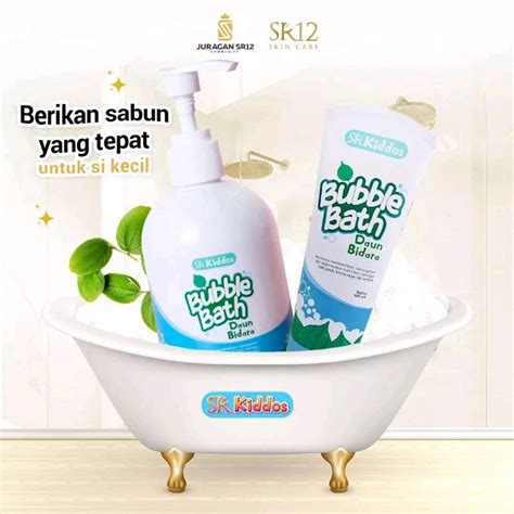 Jual Kiddos SR 12 BODY CARE PACKAGE SR KIDDOS BUBBLE BATH SHAMPOO