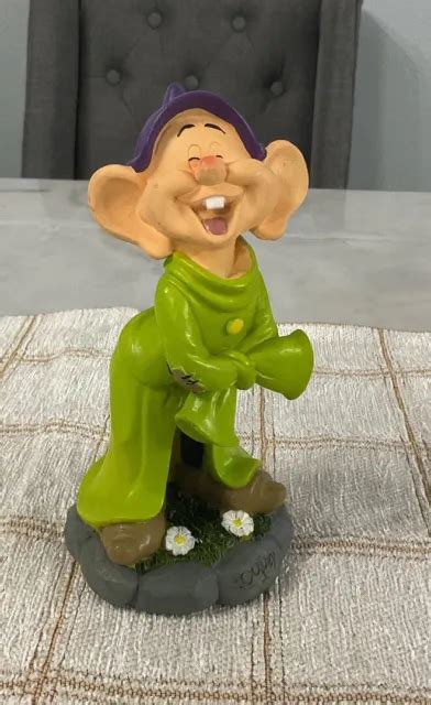 Disney Snow White The Seven Dwarfs Dopey Dwarf Garden Gnome Figurine