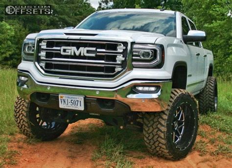 2016 Gmc Sierra 1500 With 22x12 44 Hostile Sprocket And 32550r22 Nitto Trail Grappler And