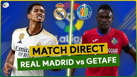 Real Madrid Getafe Live Suivez En Direct La Liga J Belligham