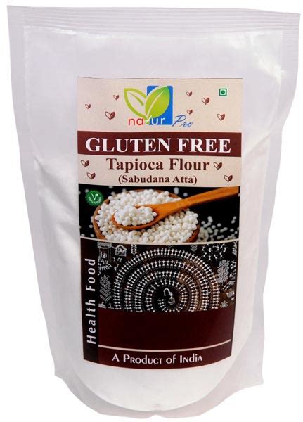 Naturpro Natural Gluten Free Tapioca Flour For Starch Certification