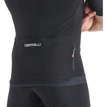 Castelli Premio Black Jersey Men Light Black Black Bike