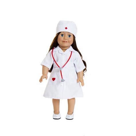 American Girl Doll Nurse Uniform Etsy