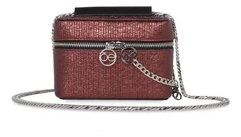 Cloe Bolsa Crossbody Met Lico Para Mujer Color Bord Mercadolibre