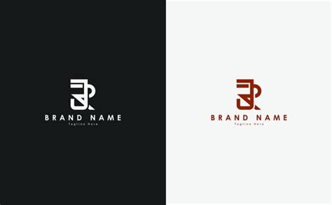 Premium Vector | Vector RJ logo design vector image