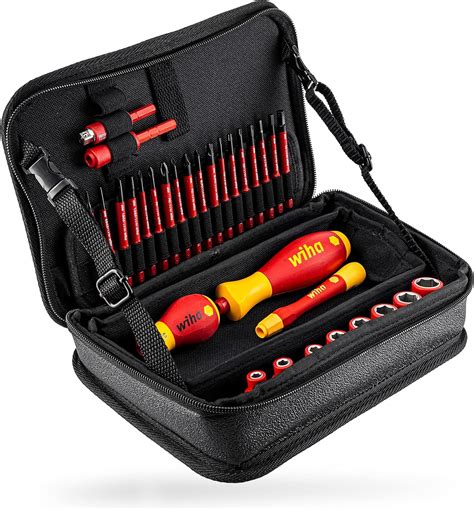 Wiha Slimvario Electric Tool Set Mixed Pieces In A