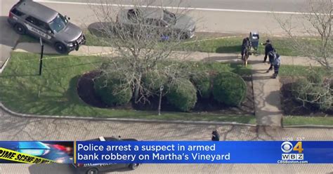 1 Arrest Made In Connection With Marthas Vineyard Armed Bank Robbery