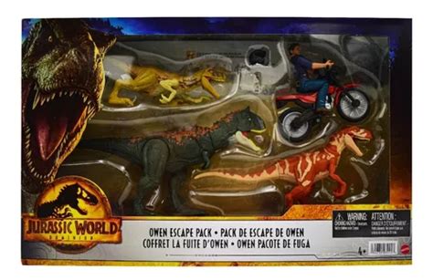 Jurassic World Dominion Pack Escape De Owen Mattel Meses Sin Intereses