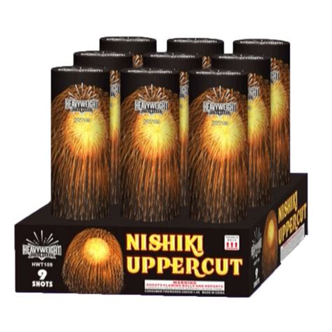 5 Nishiki Supercans Heavyweight Fireworks