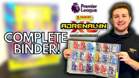 COMPLETE BINDER PANINI ADRENALYN XL PREMIER LEAGUE 2023 ALL