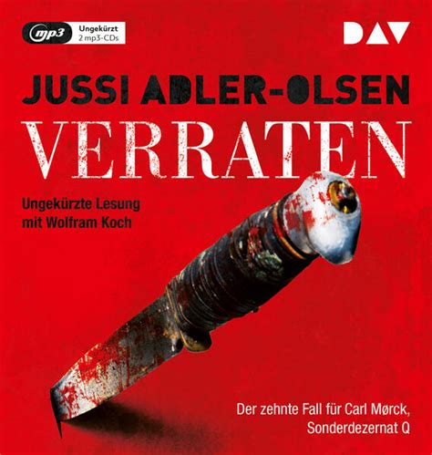 Jussi Adler Olsen Verraten Der Zehnte Fall F R Carl M Rck