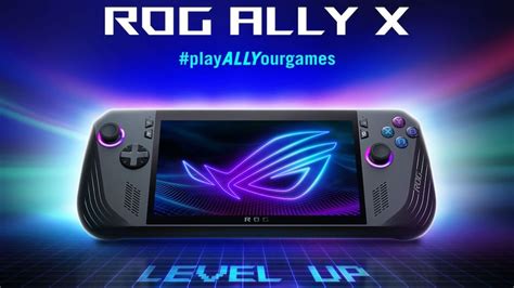 Asus Rog Ally X With Amd Ryzen Z1 Extreme Cpu 7 Inch 120hz Display