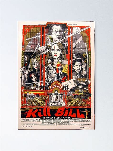 "Kill Bill Poster" Poster for Sale by jseioo | Redbubble