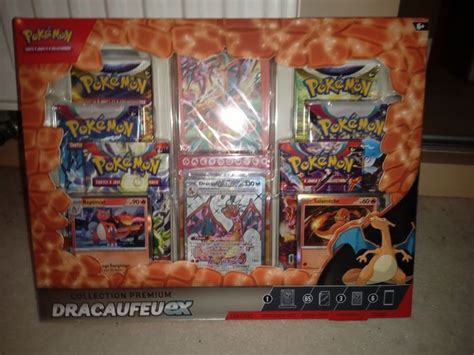 Pok Mon Coffret Dracaufeu Premium Fr Pokemon Beebs