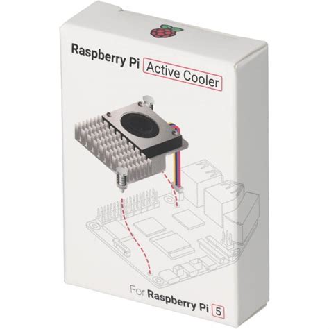 Raspberry Pi 5 Active Cooler For Heavy Load Digiware Store