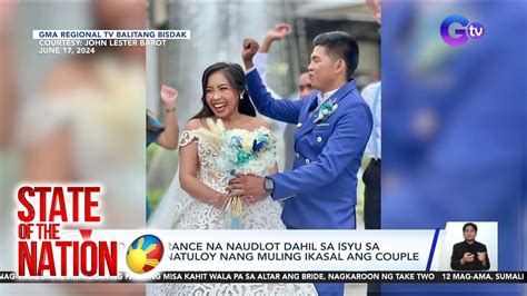 Bridal Entrance Na Naudlot Dahil Sa Isyu Sa Schedule Natuloy Nang