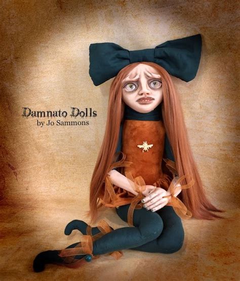 Verity Ooak Art Doll Damnato Dolls Posable Textile Art Etsy Uk Art