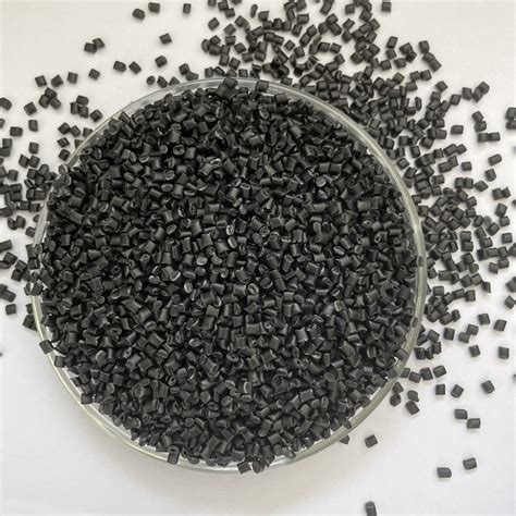 Black Compounding Pp With 50 Glass Fiber Polypropylene Pp Gf50 Plastic Material Pp Gf50 And