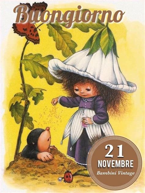 Pin Di Gabriella Piacenza Su Novembre Bambini Vintage Illustrazione