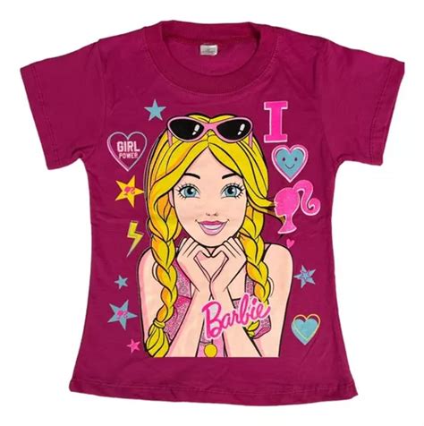 Remera Barbie Nena Ni A Estampado