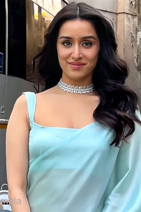 Shradha Kapur Saree Shraddha Kapoor Cute Indian Outfits Lehenga Blue