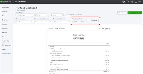 How To Run A Profit And Loss Statement In Quickbooks LiveWell