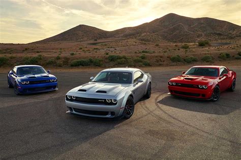 2019 Dodge Challenger Srt Hellcat Redeye Widebody Leads New Lineup