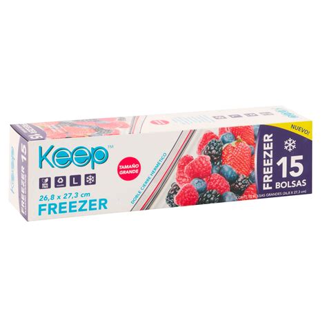 Bolsas Freezer Doble Cierre Herm Tico Cm L Keep Hb